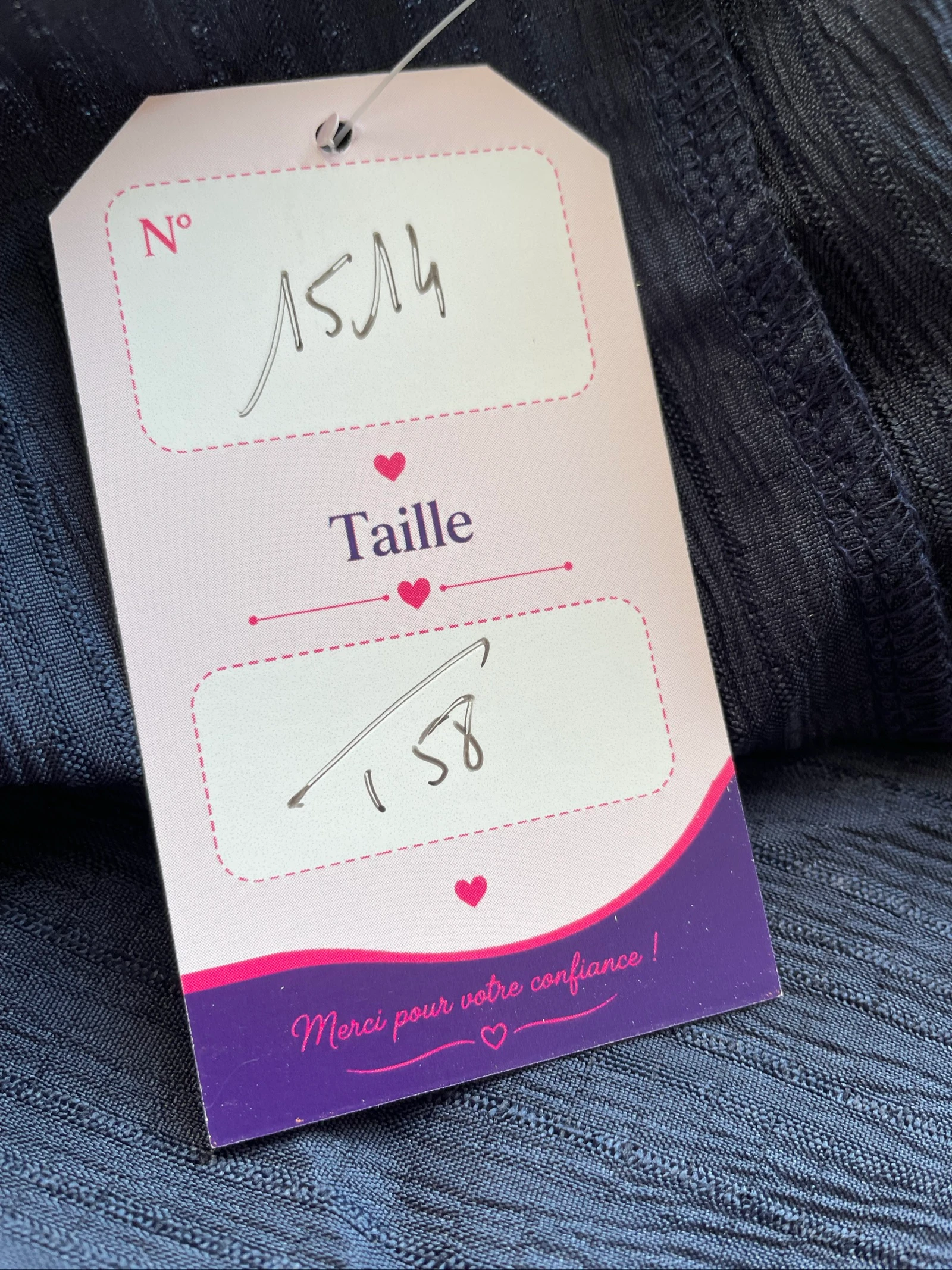 💖 lange cardigan vest lichtblauwe marine fluïde mouwen verstelbare zakken grote maat 58 💖 – photo 7